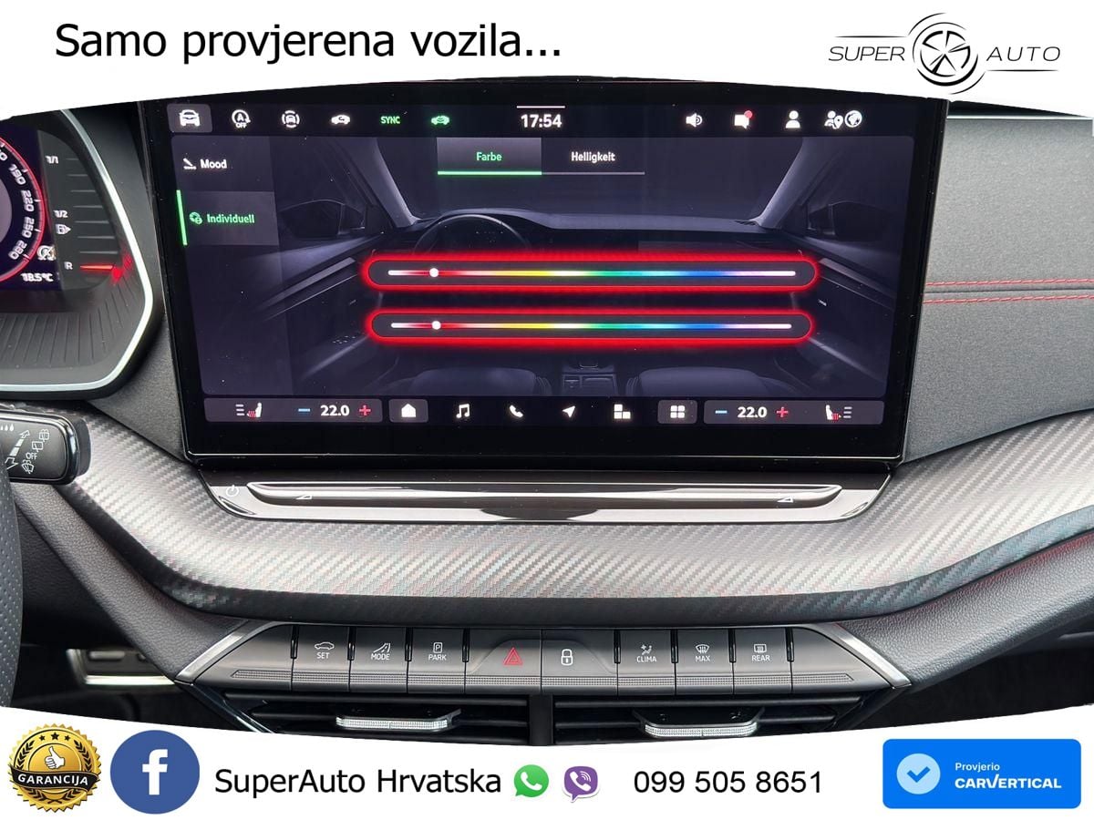 Škoda Octavia Combi RS 2.0 TSI (265 KS) DSG LED+GR SJED+ACC