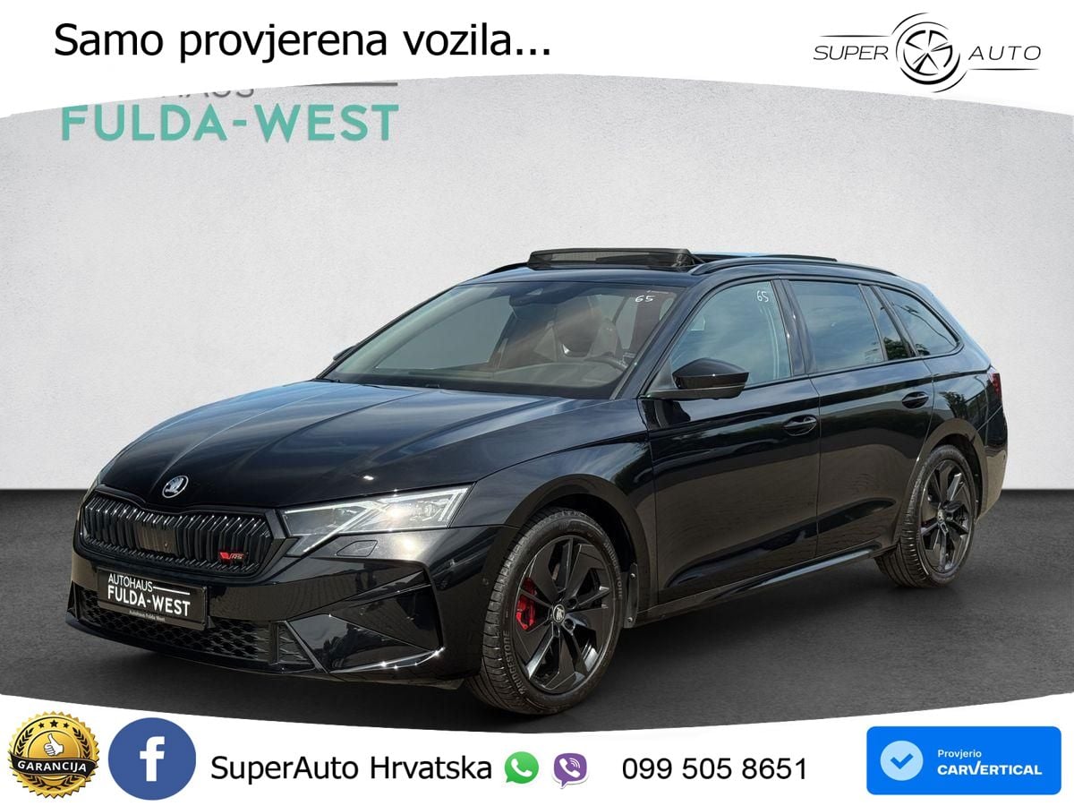 Škoda Octavia Combi RS 2.0 TSI (265 KS) DSG LED+GR SJED+ACC