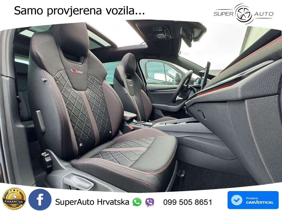 Škoda Octavia Combi RS 2.0 TSI (265 KS) DSG LED+GR SJED+ACC