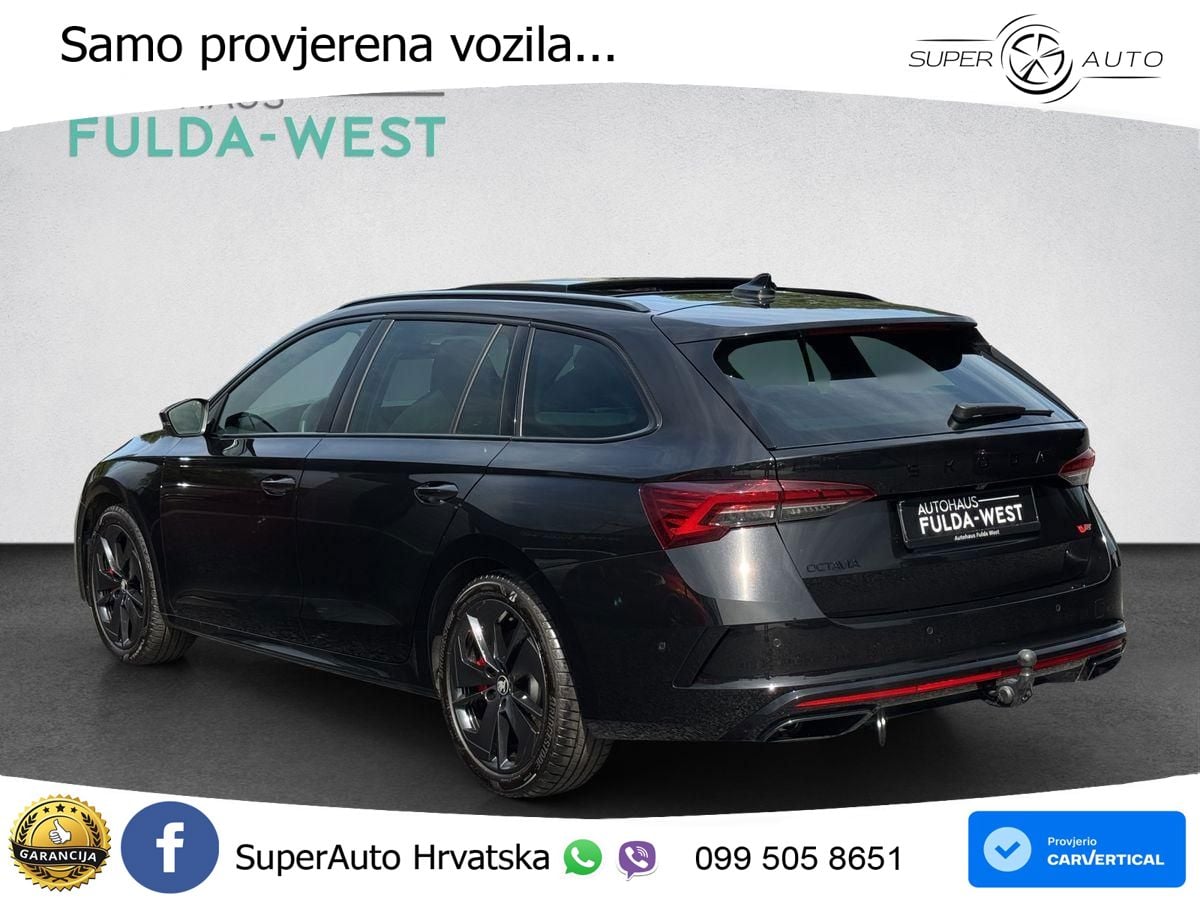 Škoda Octavia Combi RS 2.0 TSI (265 KS) DSG LED+GR SJED+ACC