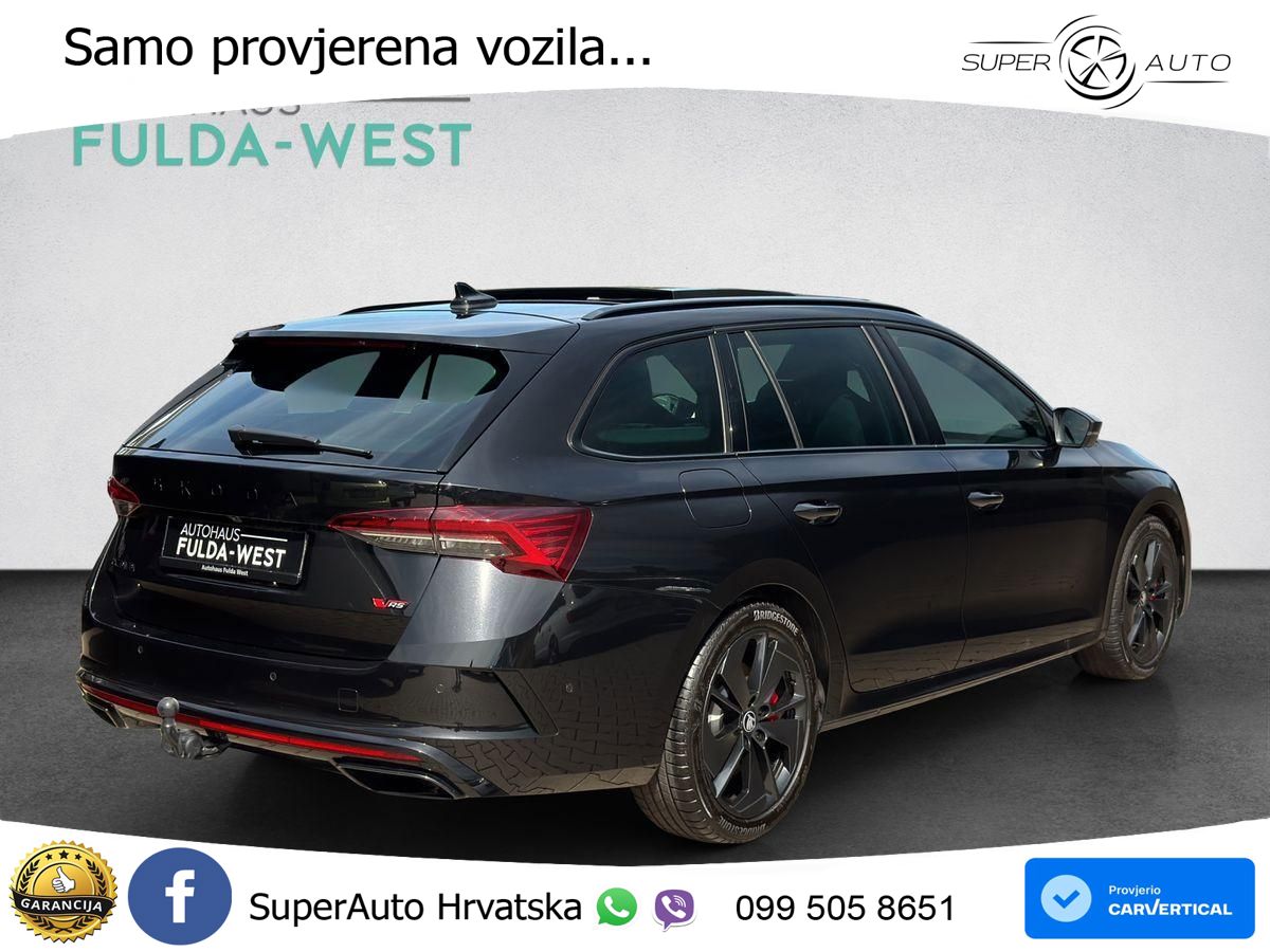 Škoda Octavia Combi RS 2.0 TSI (265 KS) DSG LED+GR SJED+ACC