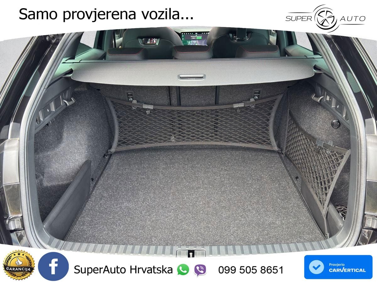 Škoda Octavia Combi RS 2.0 TSI (265 KS) DSG LED+GR SJED+ACC