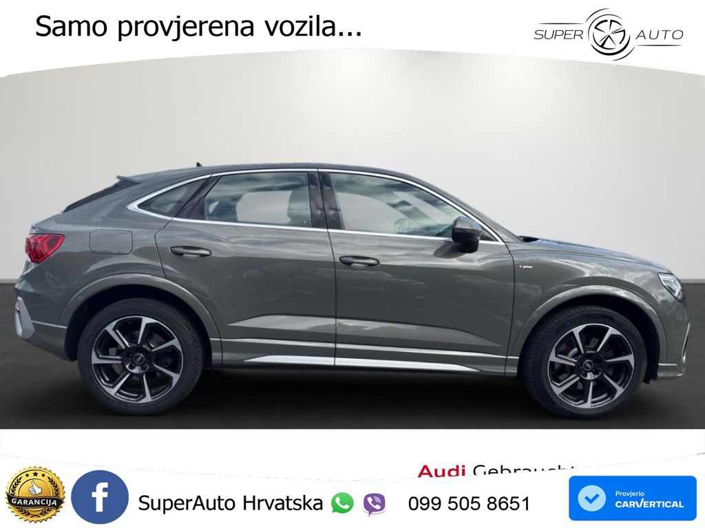 Audi Q3 Sportback 40 TDI (200 KS) quattro S tronic S line
