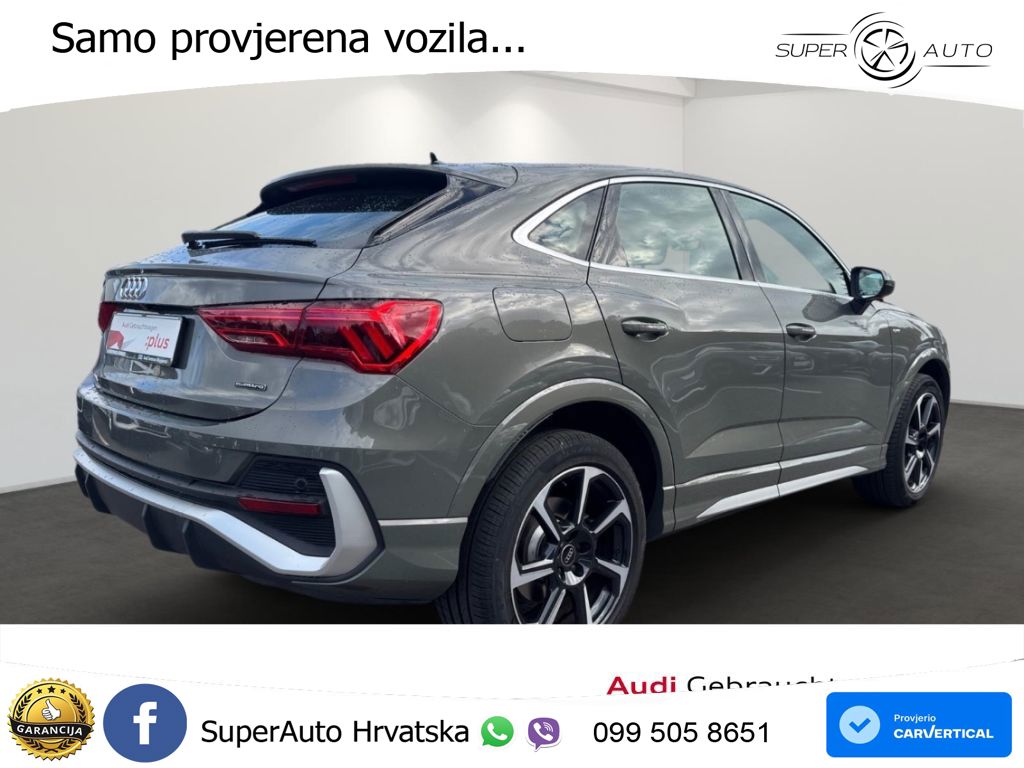 Audi Q3 Sportback 40 TDI (200 KS) quattro S tronic S line