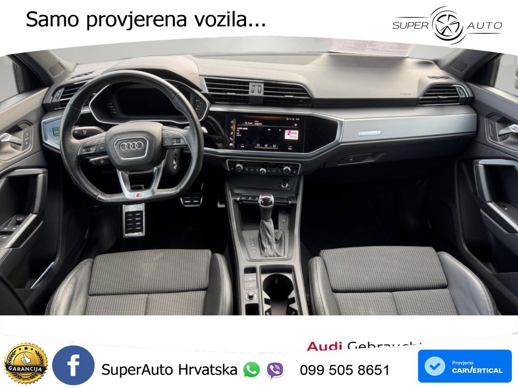 Audi Q3 Sportback 40 TDI (200 KS) quattro S tronic S line