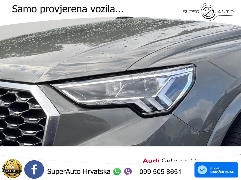 Audi Q3 Sportback 40 TDI (200 KS) quattro S tronic S line