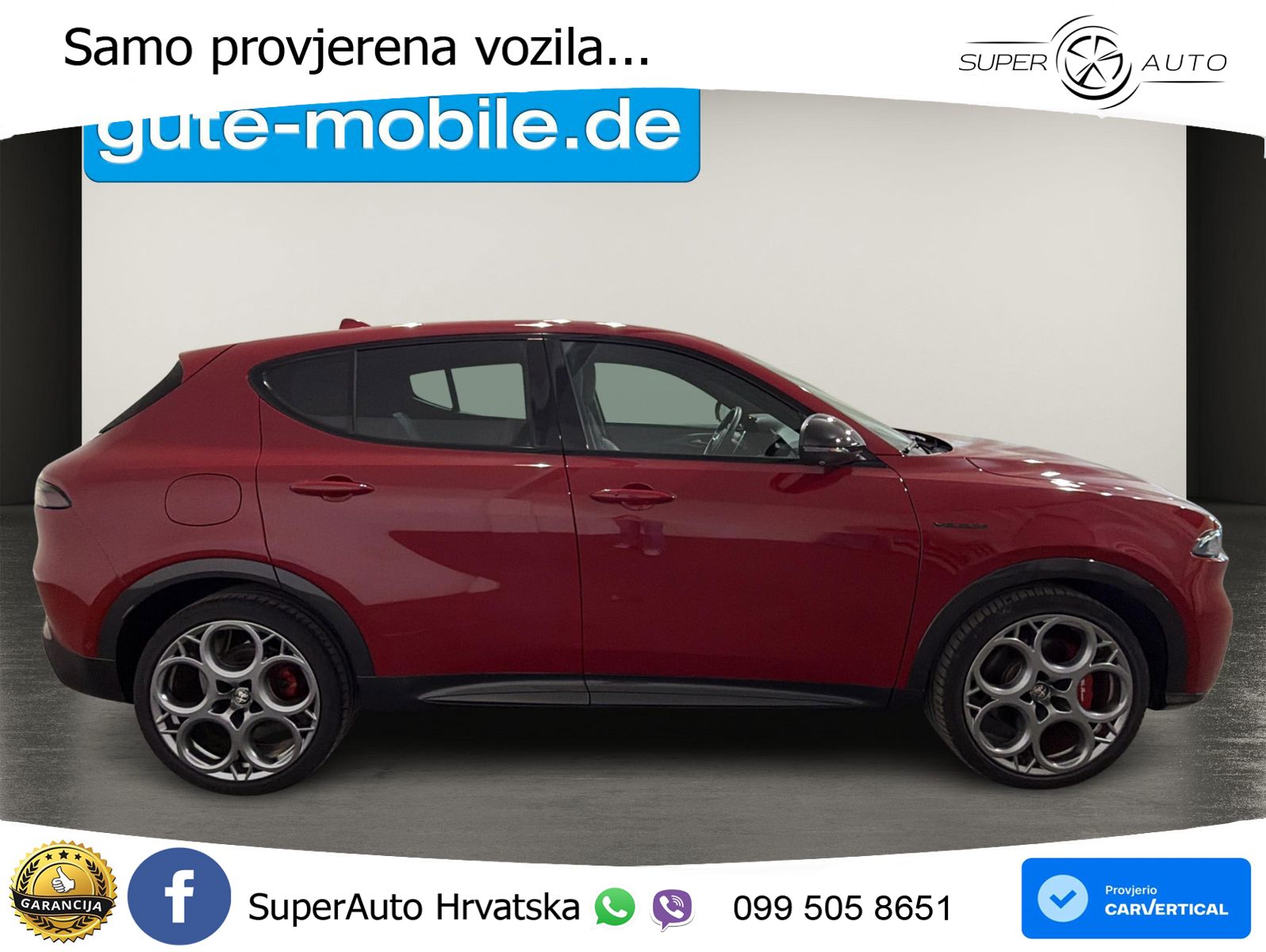 Alfa Romeo Tonale 1.5 VGT (160 KS) 48V-Hybrid TCT LED+GR SJED+ACC