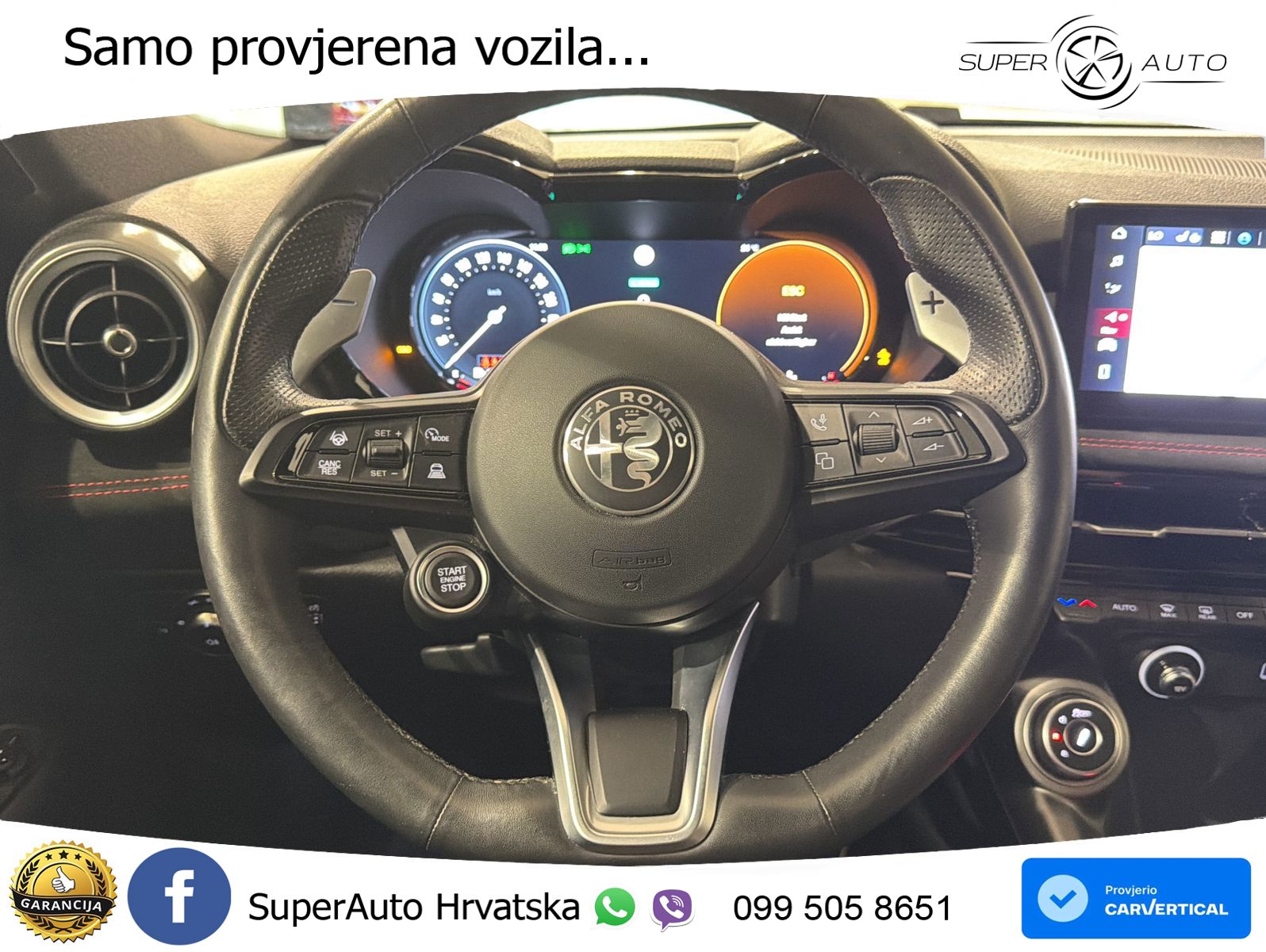 Alfa Romeo Tonale 1.5 VGT (160 KS) 48V-Hybrid TCT LED+GR SJED+ACC