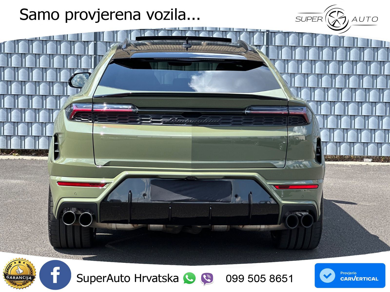 Lamborghini Urus SE 4.0 V8 (800 KS) 4WD Automatic LED+GR SJED+ACC