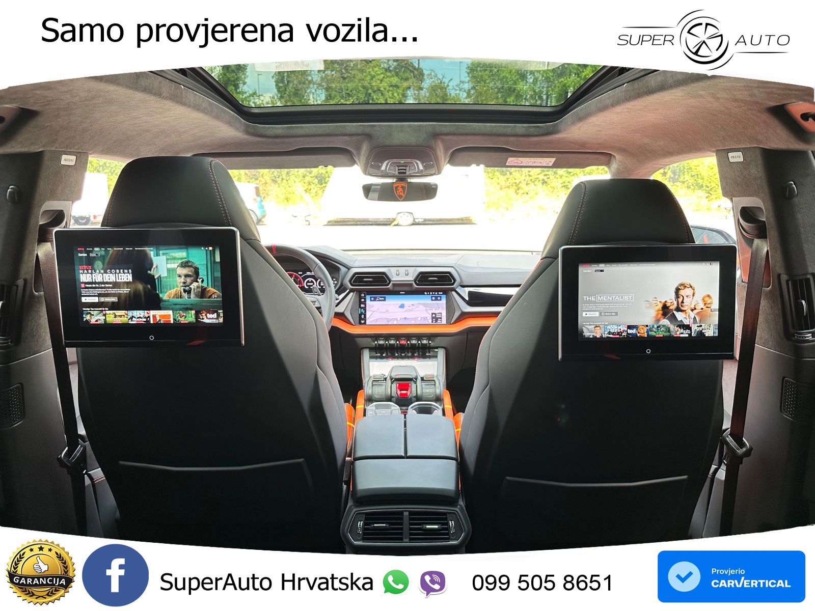 Lamborghini Urus SE 4.0 V8 (800 KS) 4WD Automatic LED+GR SJED+ACC