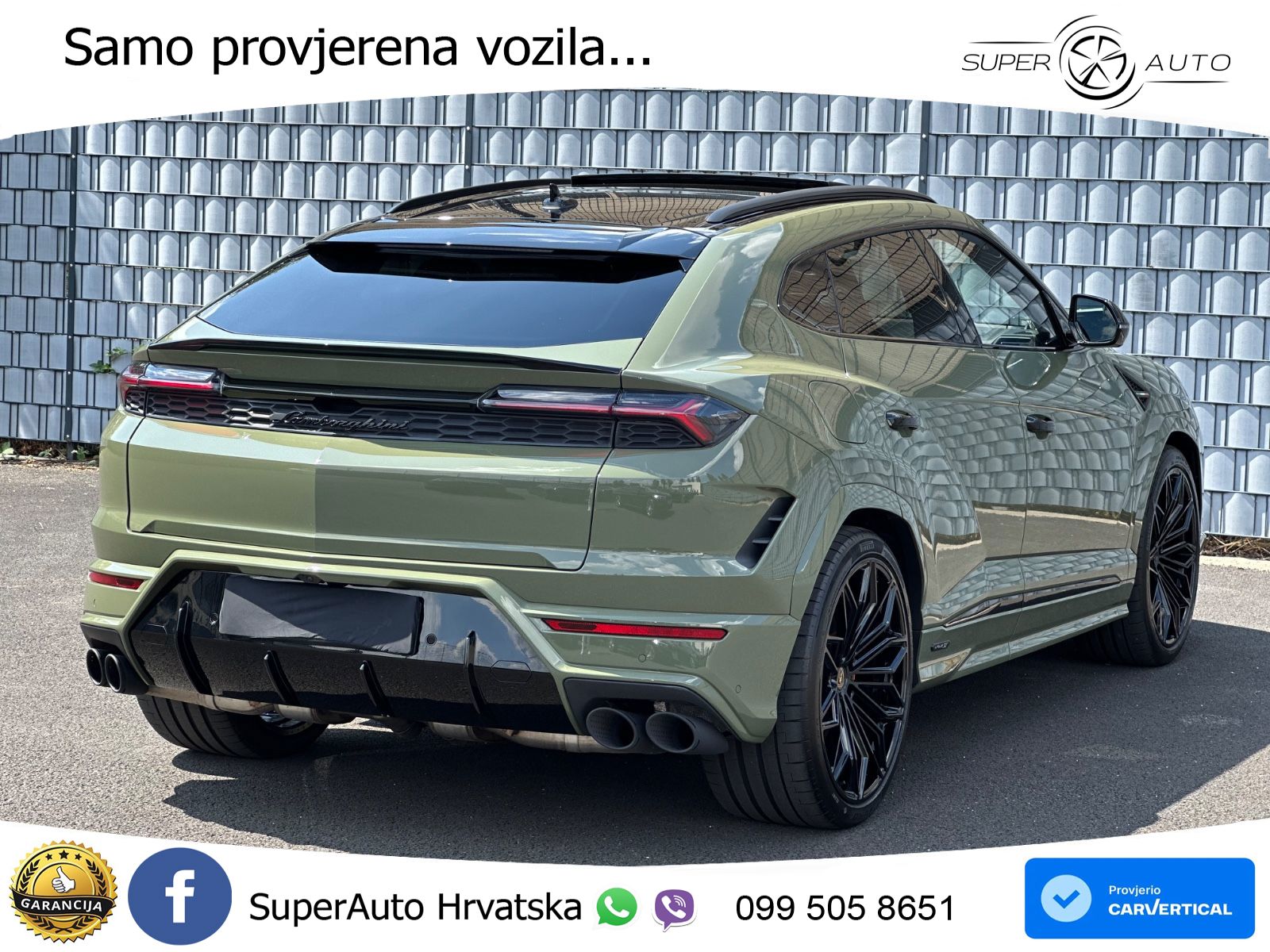 Lamborghini Urus SE 4.0 V8 (800 KS) 4WD Automatic LED+GR SJED+ACC