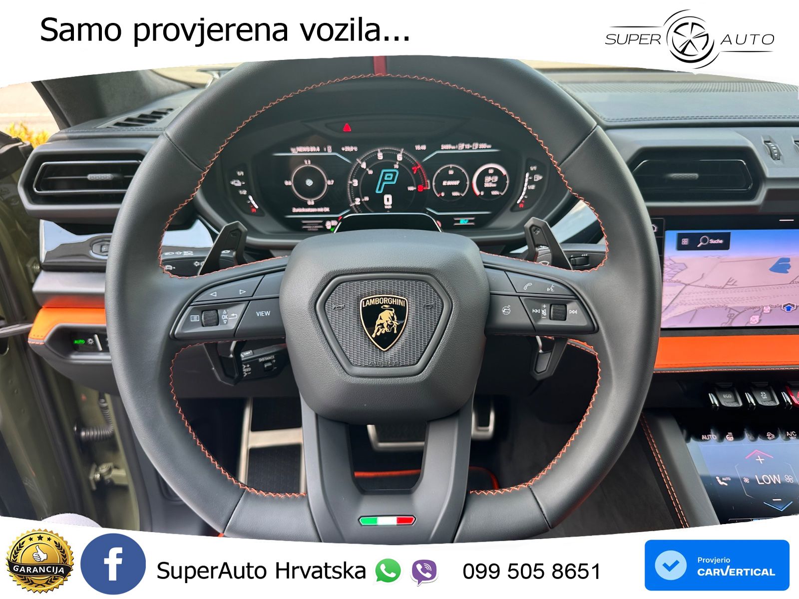 Lamborghini Urus SE 4.0 V8 (800 KS) 4WD Automatic LED+GR SJED+ACC