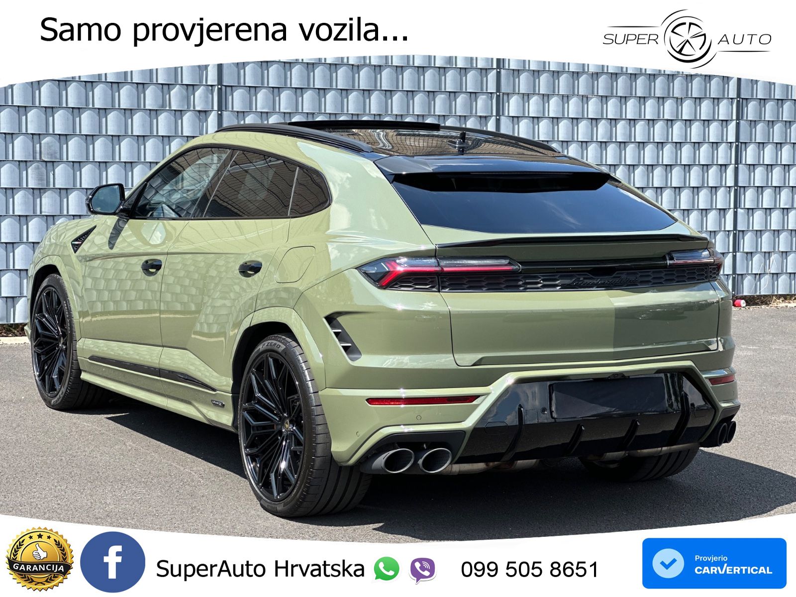 Lamborghini Urus SE 4.0 V8 (800 KS) 4WD Automatic LED+GR SJED+ACC
