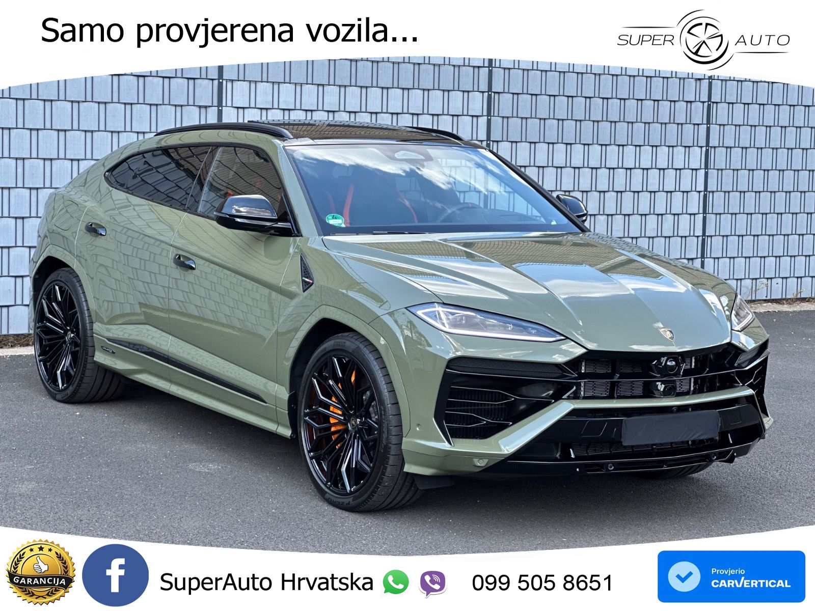 Lamborghini Urus SE 4.0 V8 (800 KS) 4WD Automatic LED+GR SJED+ACC