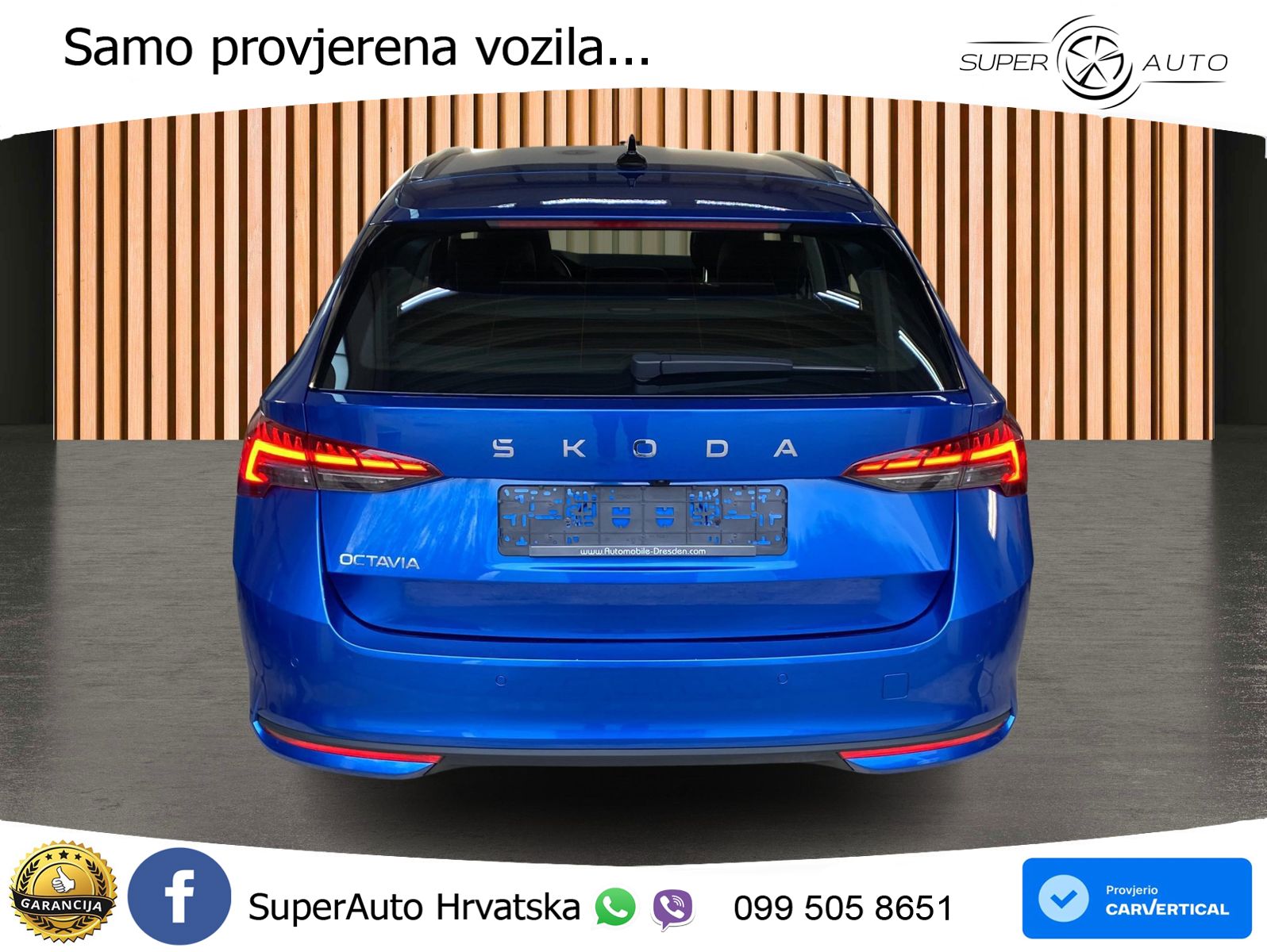 Škoda Octavia Combi 2.0 TDI (150 KS) DSG Selection LED+GR SJED+ACC