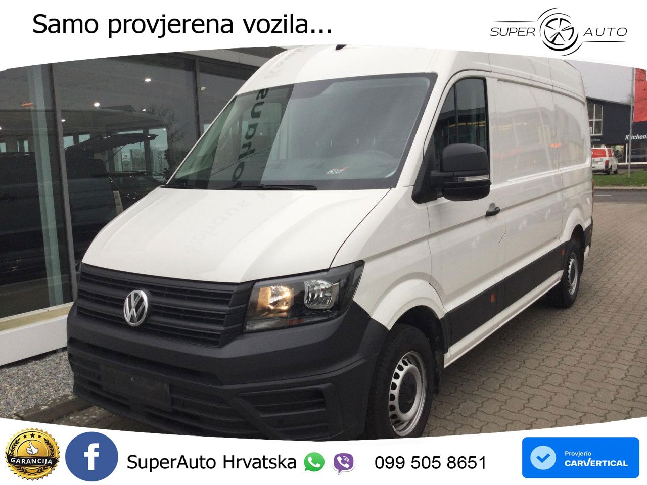 Volkswagen Crafter 35 Kasten MR 2.0 TDI L3H2  NAVI Klima 102 KS