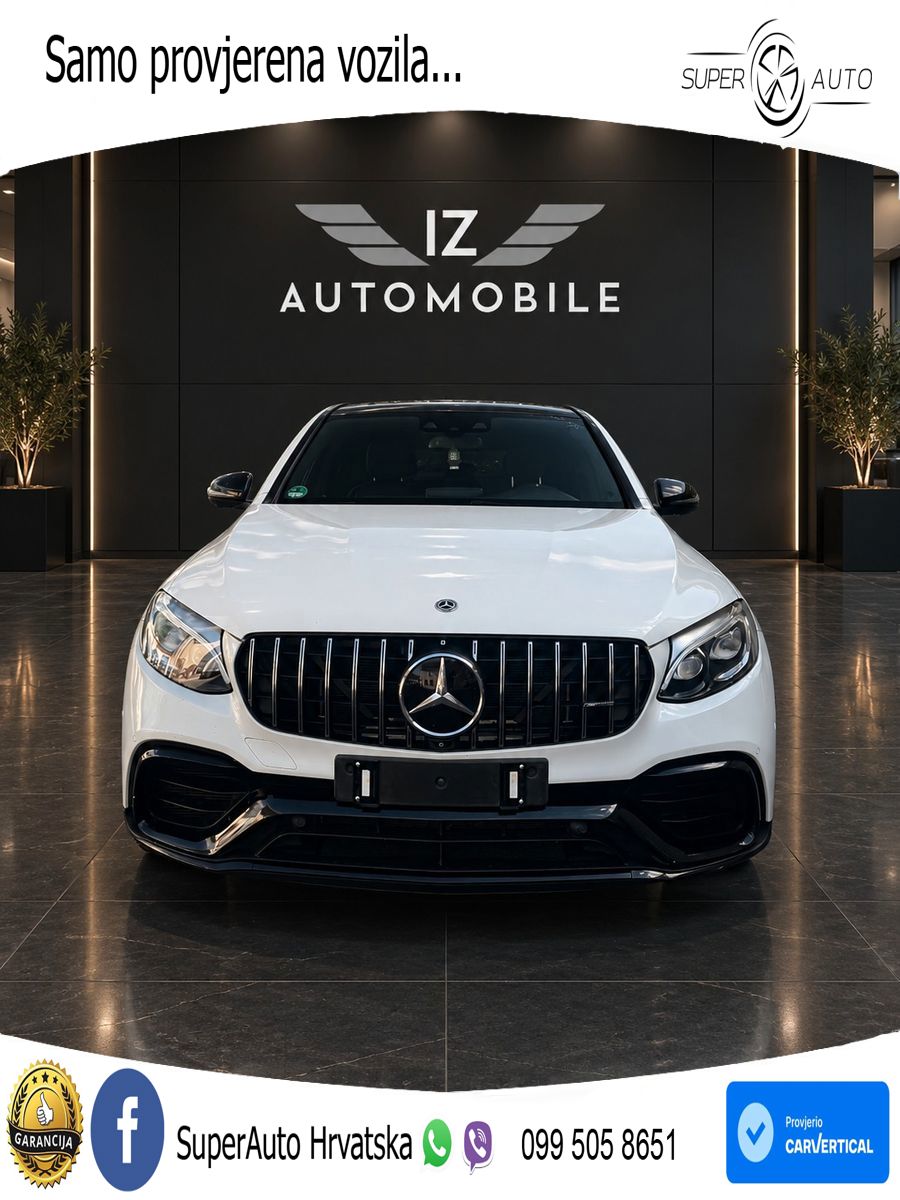 Mercedes GLC Coupe AMG 63 S (510 KS) 4MATIC+ MCT LED+GR SJED+ACC