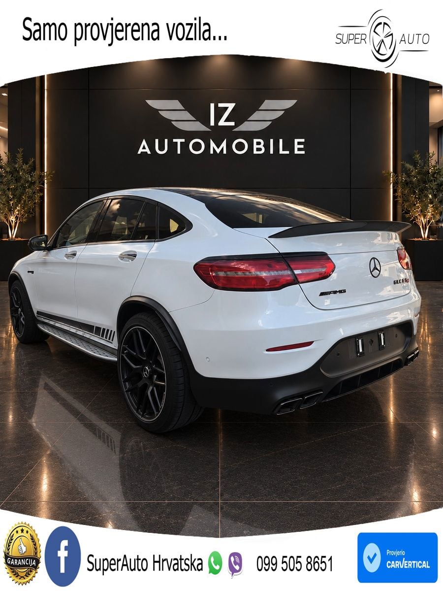Mercedes GLC Coupe AMG 63 S (510 KS) 4MATIC+ MCT LED+GR SJED+ACC