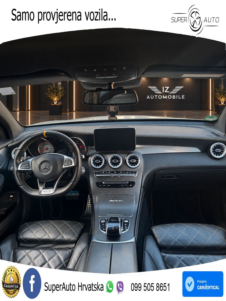 Mercedes GLC Coupe AMG 63 S (510 KS) 4MATIC+ MCT LED+GR SJED+ACC