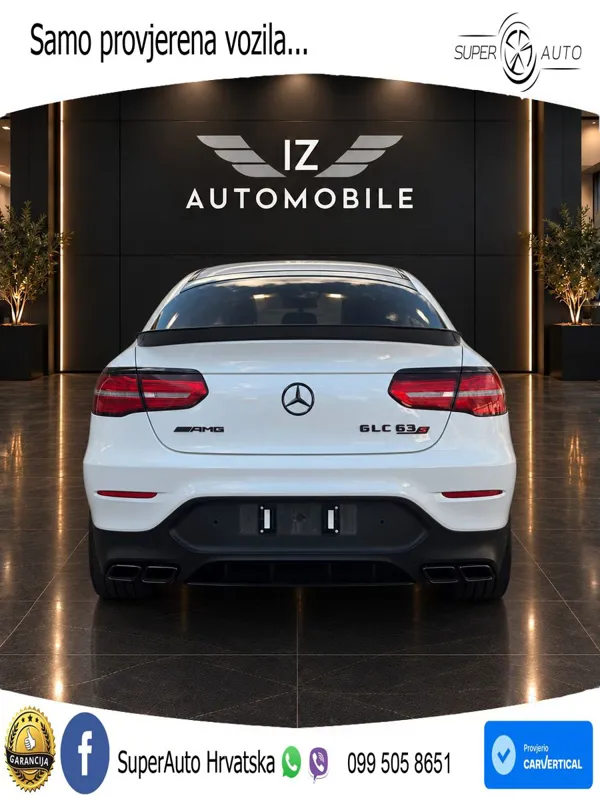 Mercedes GLC Coupe AMG 63 S (510 KS) 4MATIC+ MCT LED+GR SJED+ACC