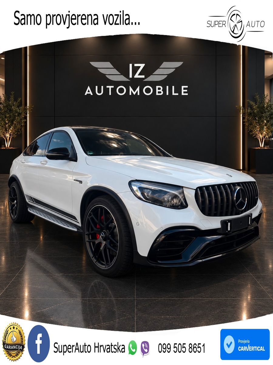 Mercedes GLC Coupe AMG 63 S (510 KS) 4MATIC+ MCT LED+GR SJED+ACC