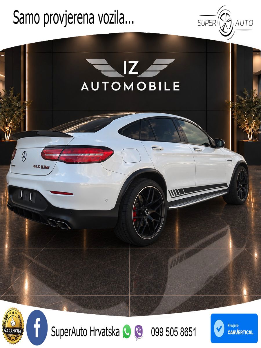 Mercedes GLC Coupe AMG 63 S (510 KS) 4MATIC+ MCT LED+GR SJED+ACC