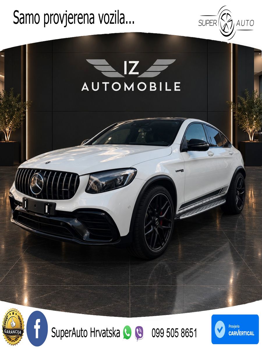 Mercedes GLC Coupe AMG 63 S (510 KS) 4MATIC+ MCT LED+GR SJED+ACC