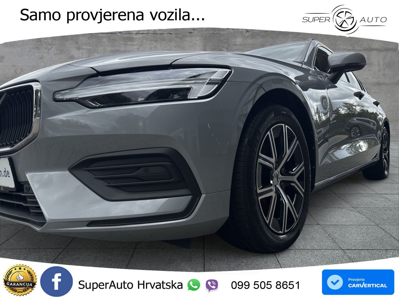 Volvo V60 2.0 B3 DCT LED+GR SJED+ACC
