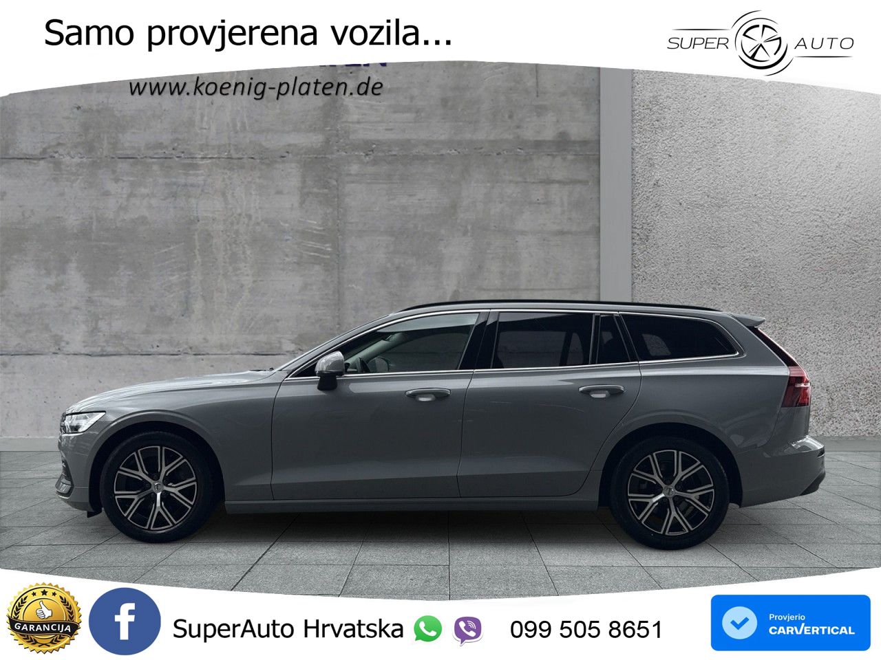 Volvo V60 2.0 B3 DCT LED+GR SJED+ACC