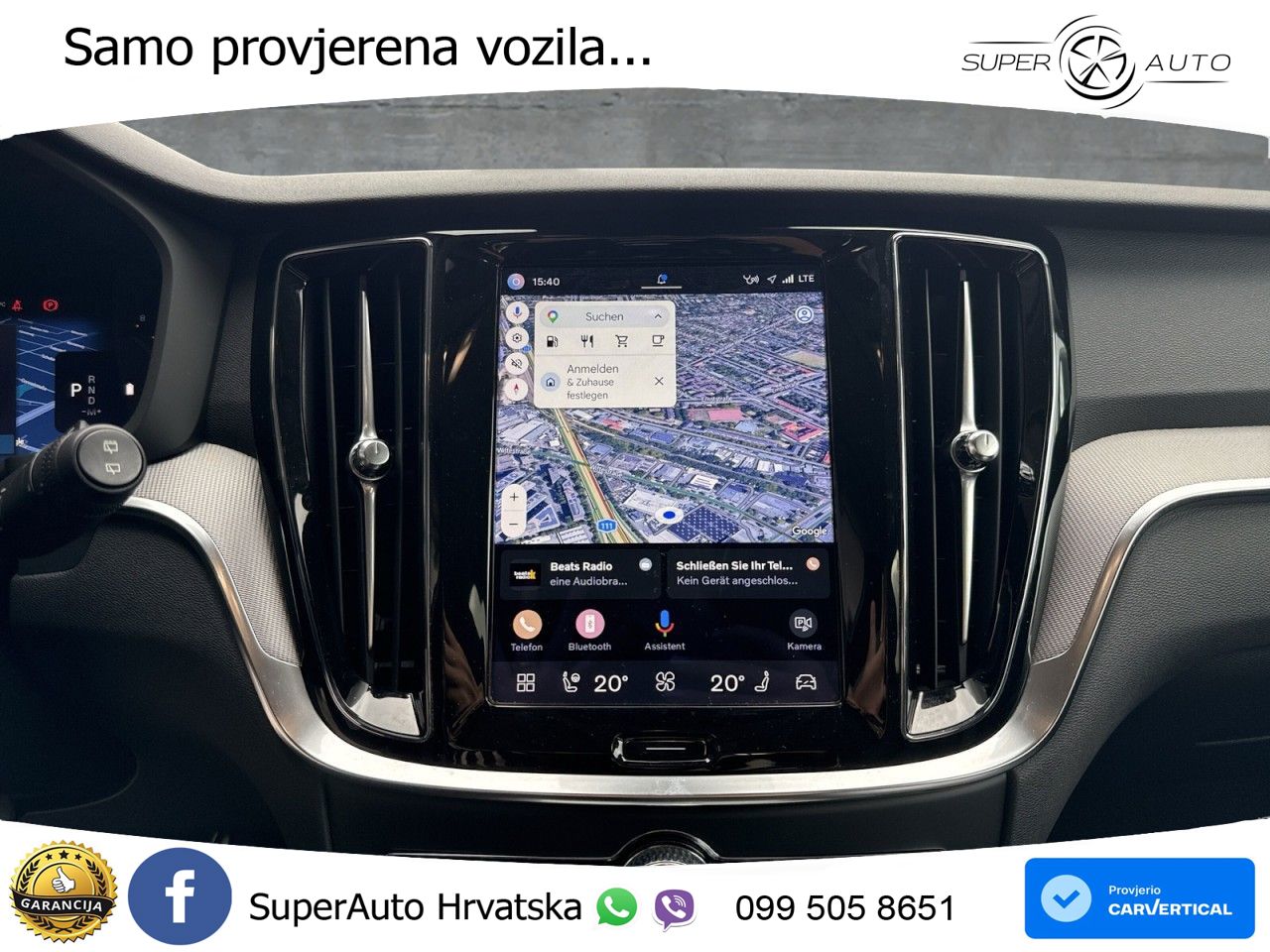 Volvo V60 2.0 B3 DCT LED+GR SJED+ACC
