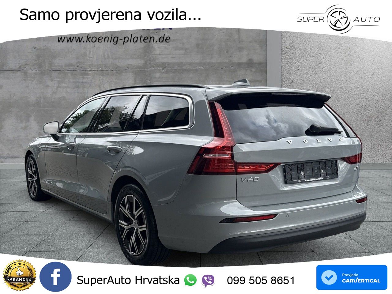 Volvo V60 2.0 B3 DCT LED+GR SJED+ACC