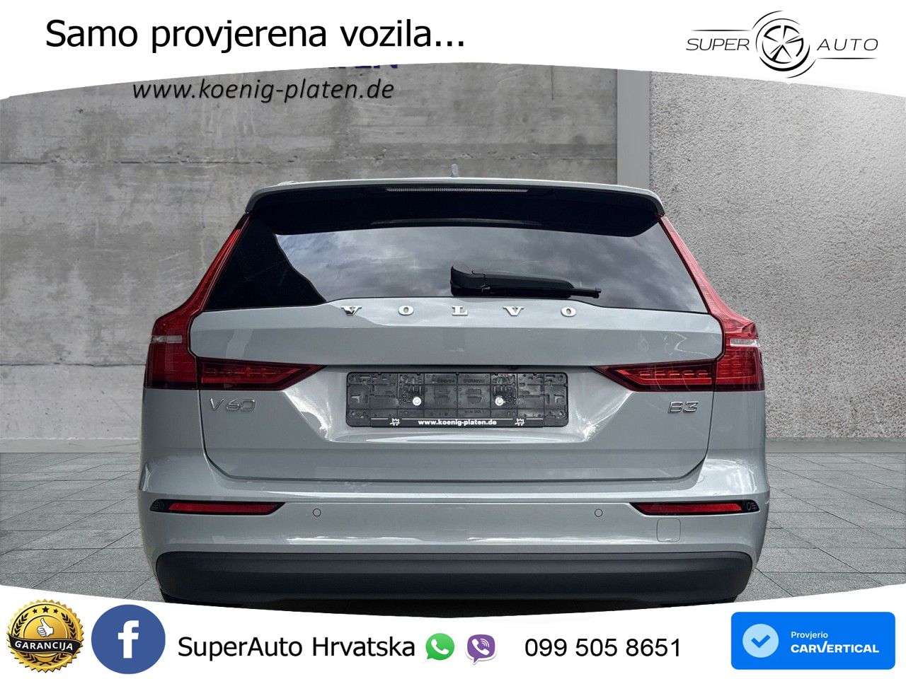 Volvo V60 2.0 B3 DCT LED+GR SJED+ACC