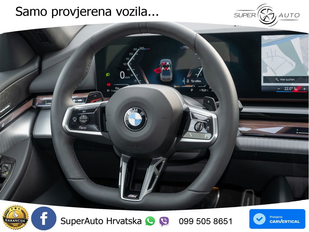 BMW 520i (208 KS) Steptronic M Sport LED+GR SJED+ACC