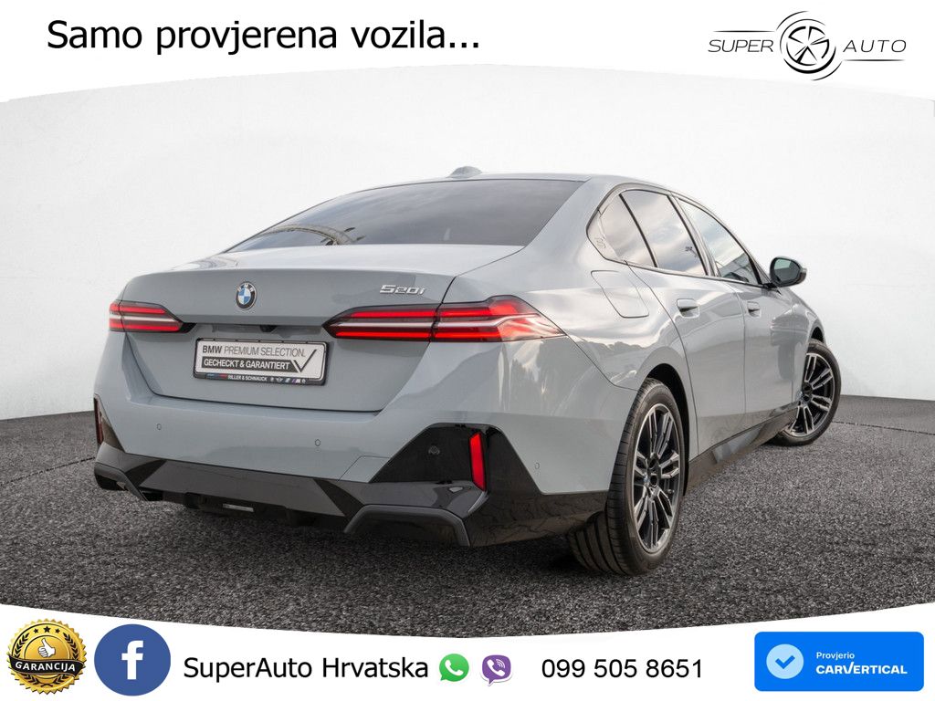 BMW 520i (208 KS) Steptronic M Sport LED+GR SJED+ACC