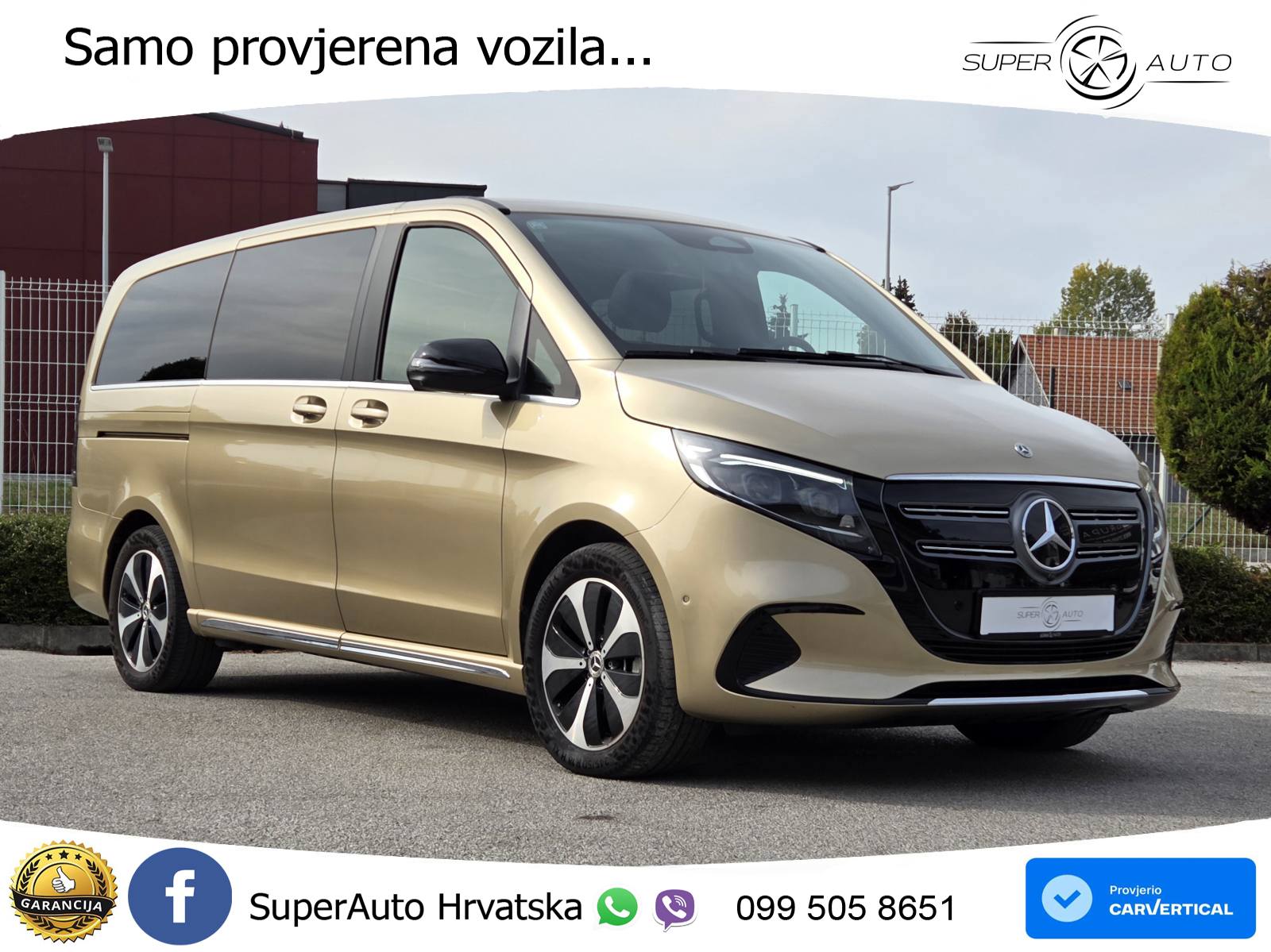 Mercedes EQV 300 Avantgarde Long 204 KS, ZRAČNI+ACC+GR SJED+360+PANO