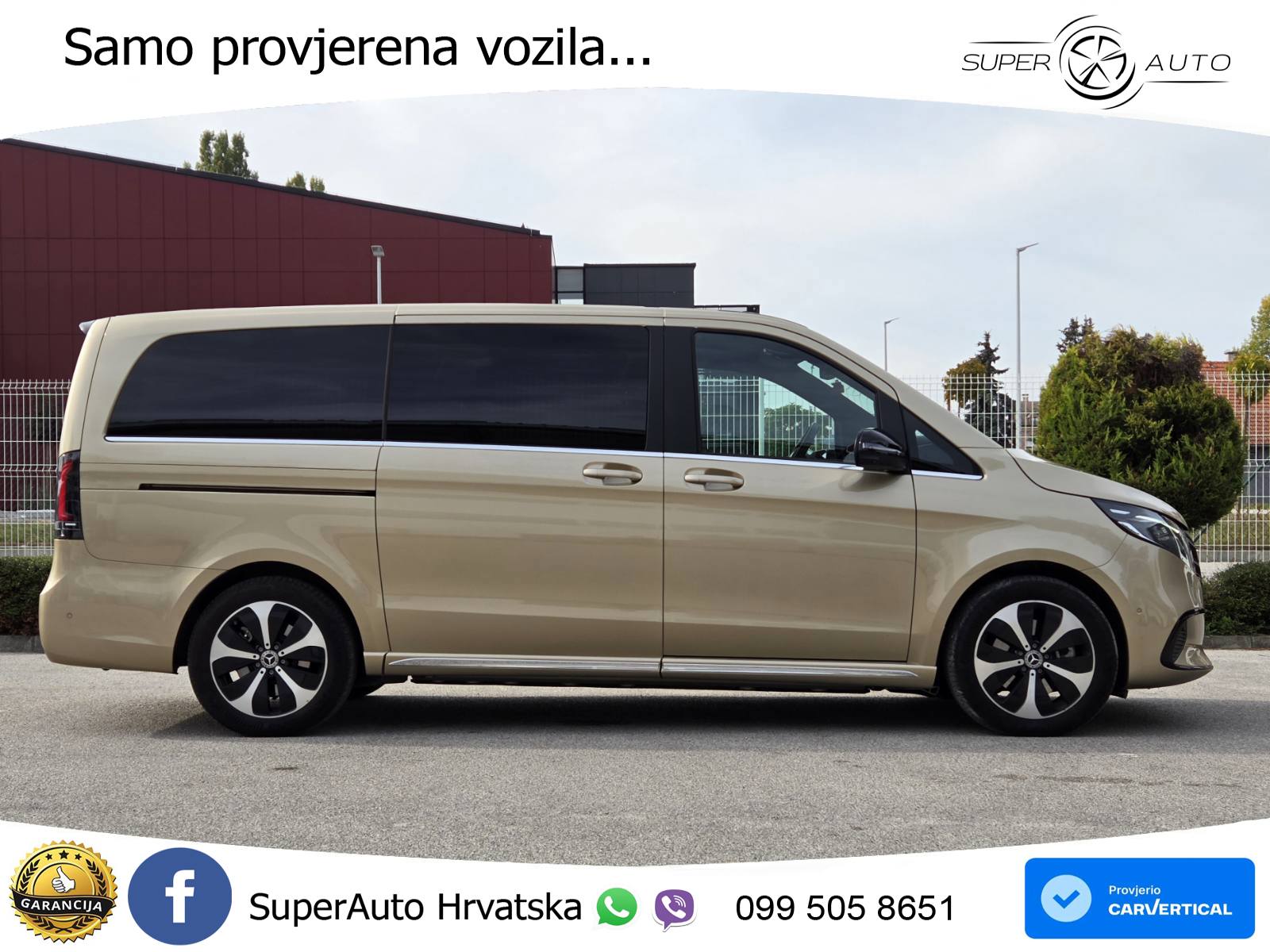 Mercedes EQV 300 Avantgarde Long 204 KS, ZRAČNI+ACC+GR SJED+360+PANO