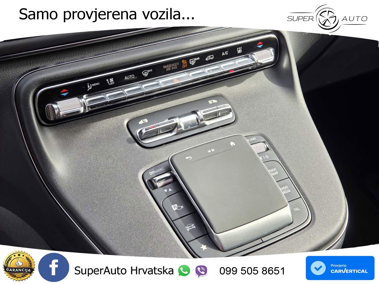 Mercedes EQV 300 Avantgarde Long 204 KS, ZRAČNI+ACC+GR SJED+360+PANO