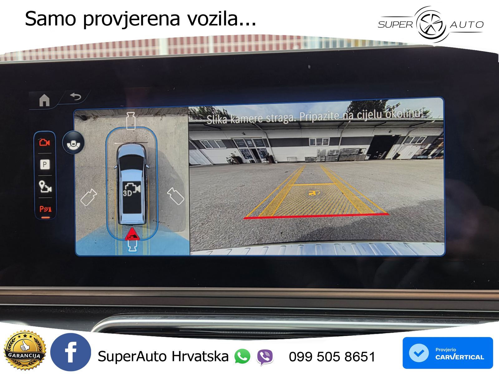 Mercedes EQV 300 Avantgarde Long 204 KS, ZRAČNI+ACC+GR SJED+360+PANO