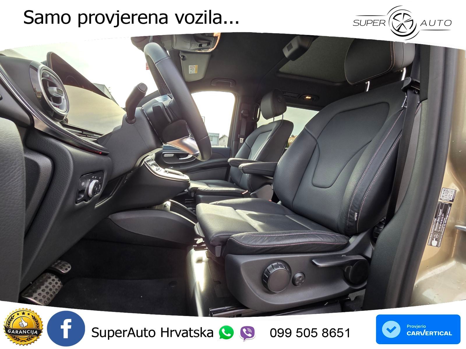 Mercedes EQV 300 Avantgarde Long 204 KS, ZRAČNI+ACC+GR SJED+360+PANO