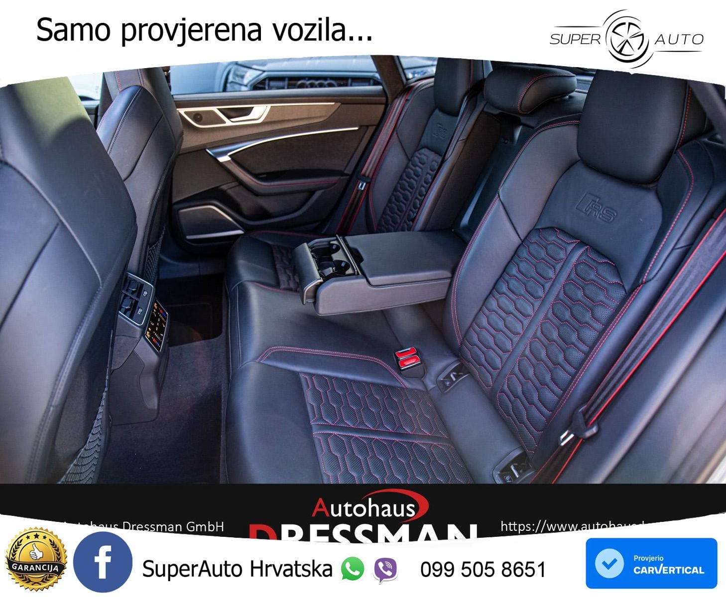 Audi RS7 4.0 TFSI V8 (600 KS) quattro tiptronic LED+GR SJED+ACC