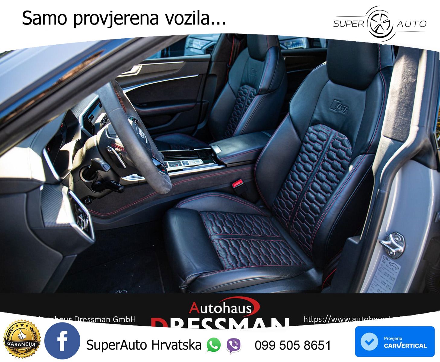 Audi RS7 4.0 TFSI V8 (600 KS) quattro tiptronic LED+GR SJED+ACC