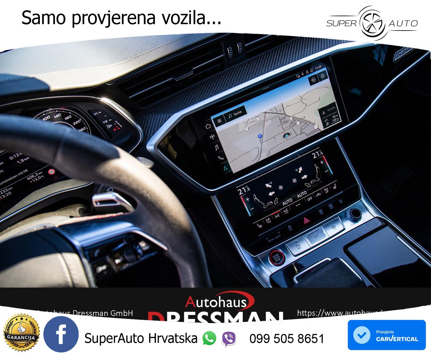 Audi RS7 4.0 TFSI V8 (600 KS) quattro tiptronic LED+GR SJED+ACC