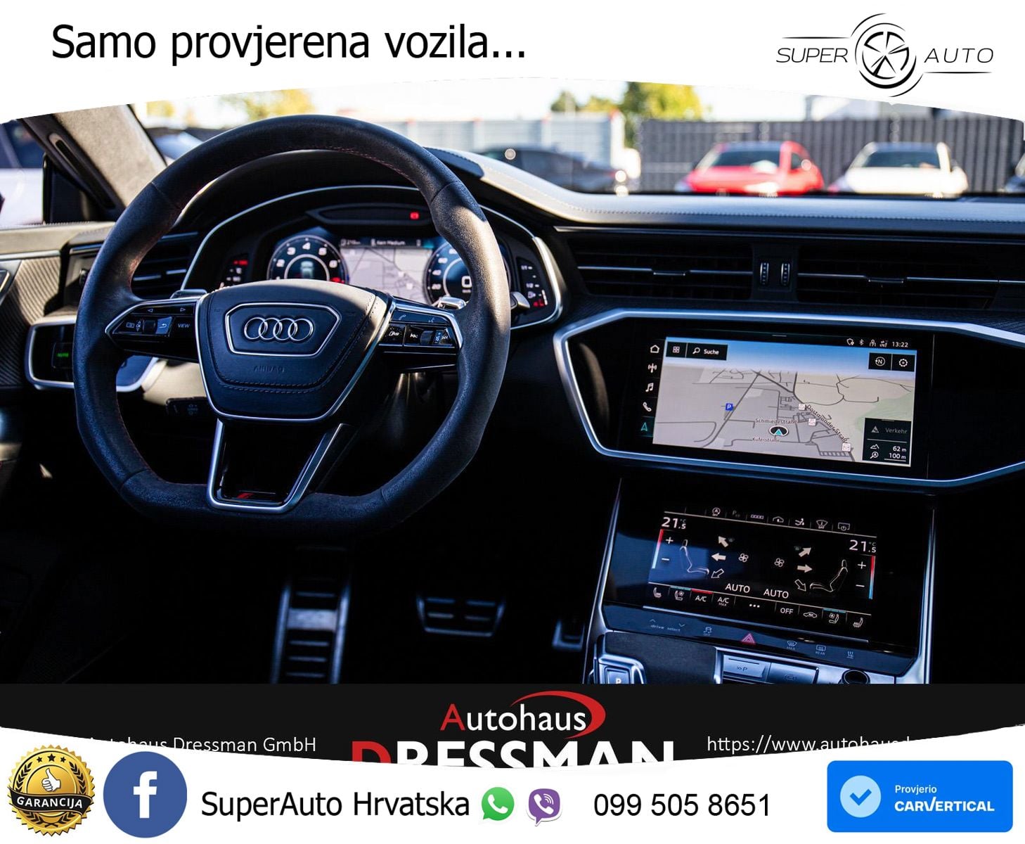 Audi RS7 4.0 TFSI V8 (600 KS) quattro tiptronic LED+GR SJED+ACC