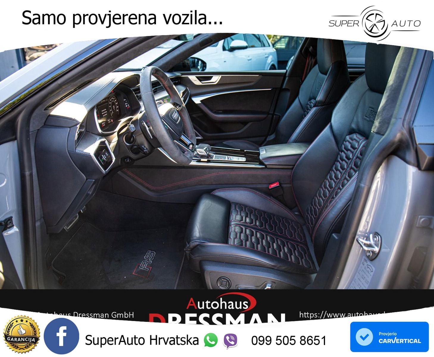 Audi RS7 4.0 TFSI V8 (600 KS) quattro tiptronic LED+GR SJED+ACC