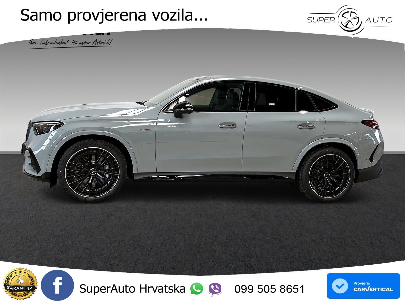 Mercedes GLC Coupe AMG 53 (449 KS) 4MATIC+ AMG SPEEDSHIFT TCT 9G ACC+GR SJED+360+PANO