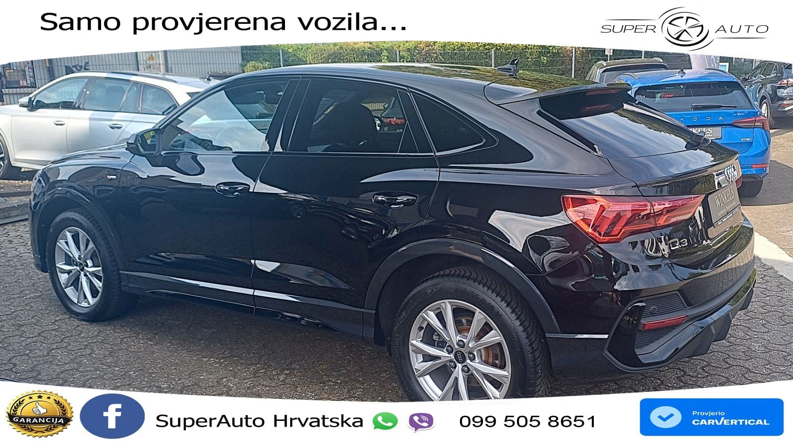 Audi Q3 Sportback 35 TDI (150 KS) S tronic S line LED+GR SJED+ACC