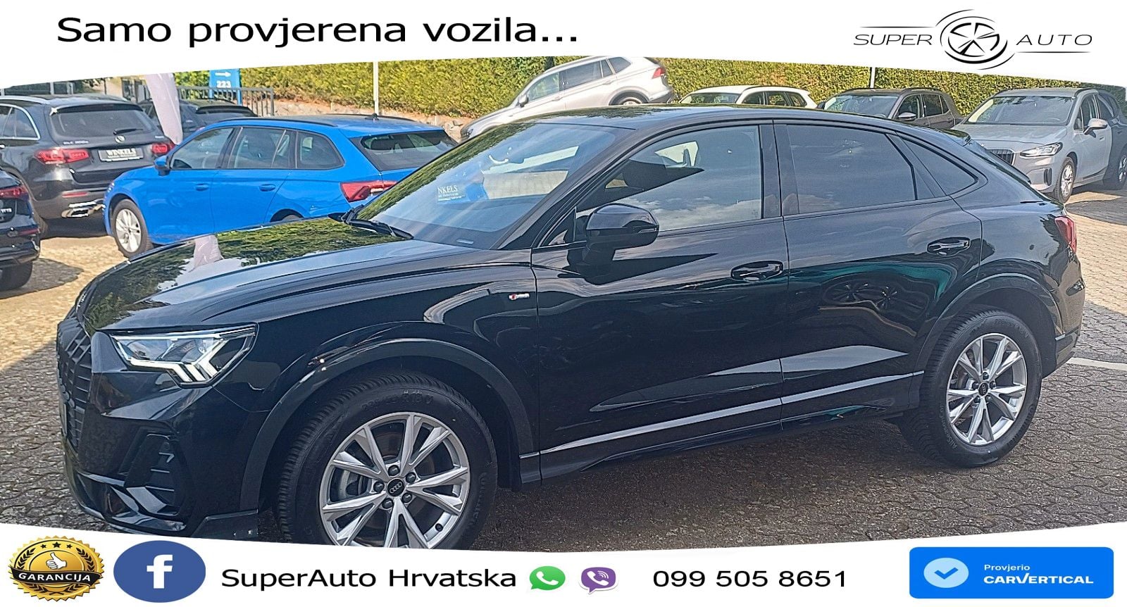 Audi Q3 Sportback 35 TDI (150 KS) S tronic S line LED+GR SJED+ACC