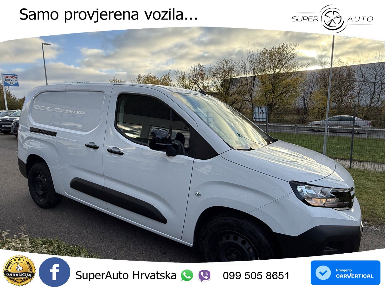 Peugeot Partner 1.5 BlueHDi 130 EAT8 L2/XL ACC NAVI 131 KS