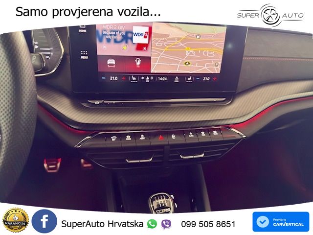 Škoda Octavia Combi RS 2.0 TSI (245 KS) LED+GR SJED+ACC