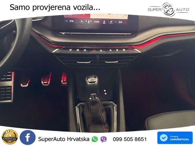Škoda Octavia Combi RS 2.0 TSI (245 KS) LED+GR SJED+ACC
